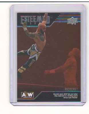 2024 AEW New Arrivals Esteemed Debut Red Achievements #EDA2 Ricochet