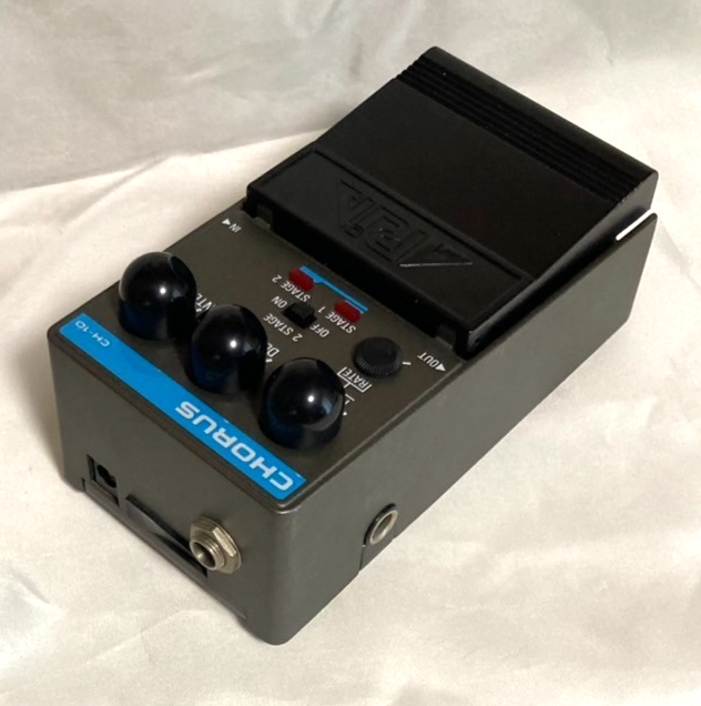 ARIA コーラスエフェクター CH-10 Used Aria CH-10 Dual Stage Chorus Guitar Effects Pedal Free