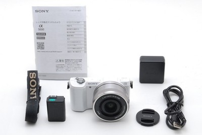shots 2301 [NEAR MINT] Sony a5000 ILCE-5000L Digital Camera Kit Lens 16-50 japan