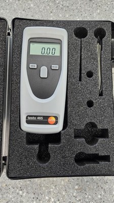 Testo 465 Non-Contact Tachometer, with Case