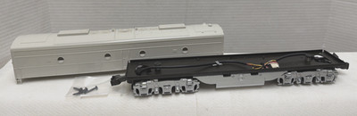 RAIL KING BY MTH O-GAUGE ALCO E8 DIESEL B-UNIT UNDECORATED. MTH WEARHO PARTS. #6