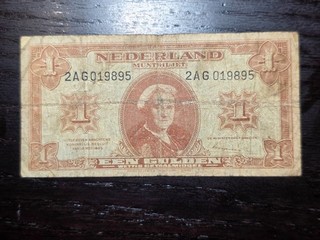 Netherlands 1 Gulden 1945 P 70