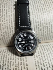 Hamilton Khaki Field 42 MM Men's Black Watch - H705450 Refurbished
