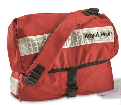 USPS Postal Royal Mail Carrier Satchel Bag w/ Shoulder Strap Genuine