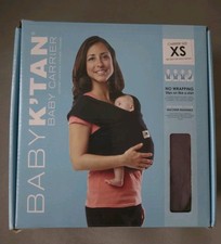 Baby K'tan Slip On Knit Baby Carrier Eggplant Women s Size XS NO CARRY BAG