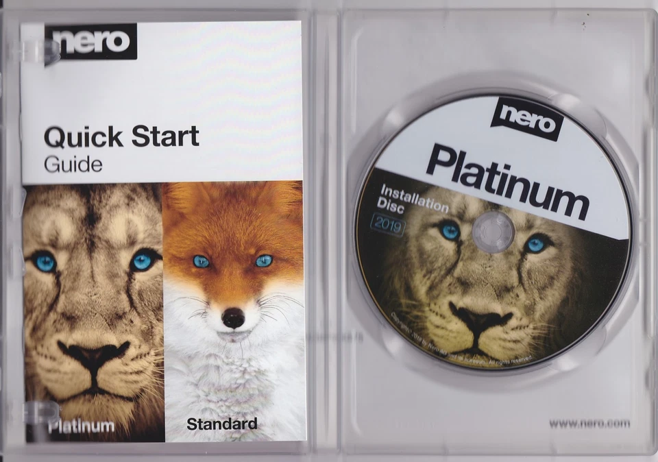 nero Platinium 2019 - Installation Disc - endless - mit Seriennummer und Start G - Bild 2 von 2