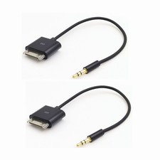 For iPod iPad/iPhone 2 3 4 Cable 3.5mm Audio 20cm 30PIN Dock Connector to AUX
