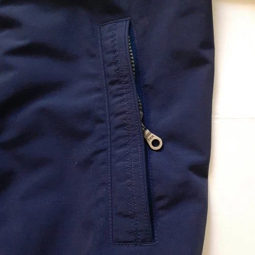 Lands' End Men's Zip Up Nylon Jacket with Mesh Lining & Hood Blue Size L (42-44) image 10