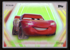 2026 Topps Disney Neon Lightning McQueen Parallel #177/199 (DC)