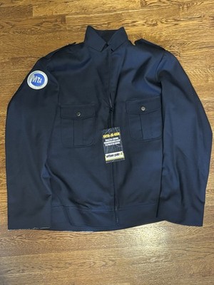 Obsolete Vintage Mta New York City Transit Jacket Size 42T Brand New