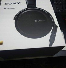 Sony MDR-Z7M2 Stereo Headphones Black High Resolution with Box  Accessories