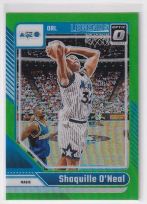 2024-25 Donruss Optic Green SHAQUILLE O'NEAL /149 Lime Green Prizm 087/149