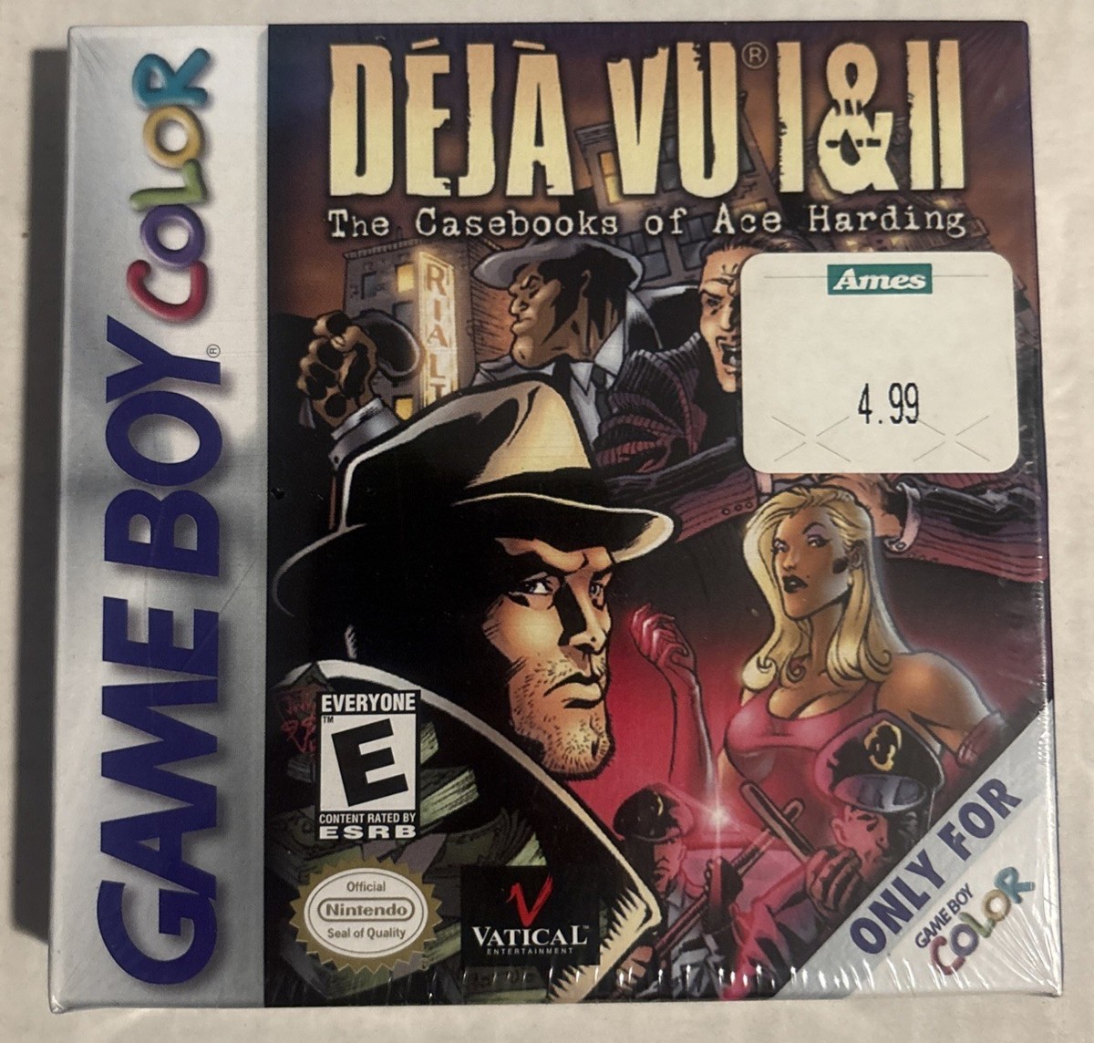 ユーズド・ゲームズ 1999 VOL.11 ◆ Déjà Vu I & II: The Casebooks of Ace Harding (Nintendo Game Boy