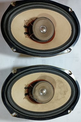 Used AS-IS Sony ES-S92 6''x9'' Mobile Car 2-Way Coaxial Speakers Made in Japan
