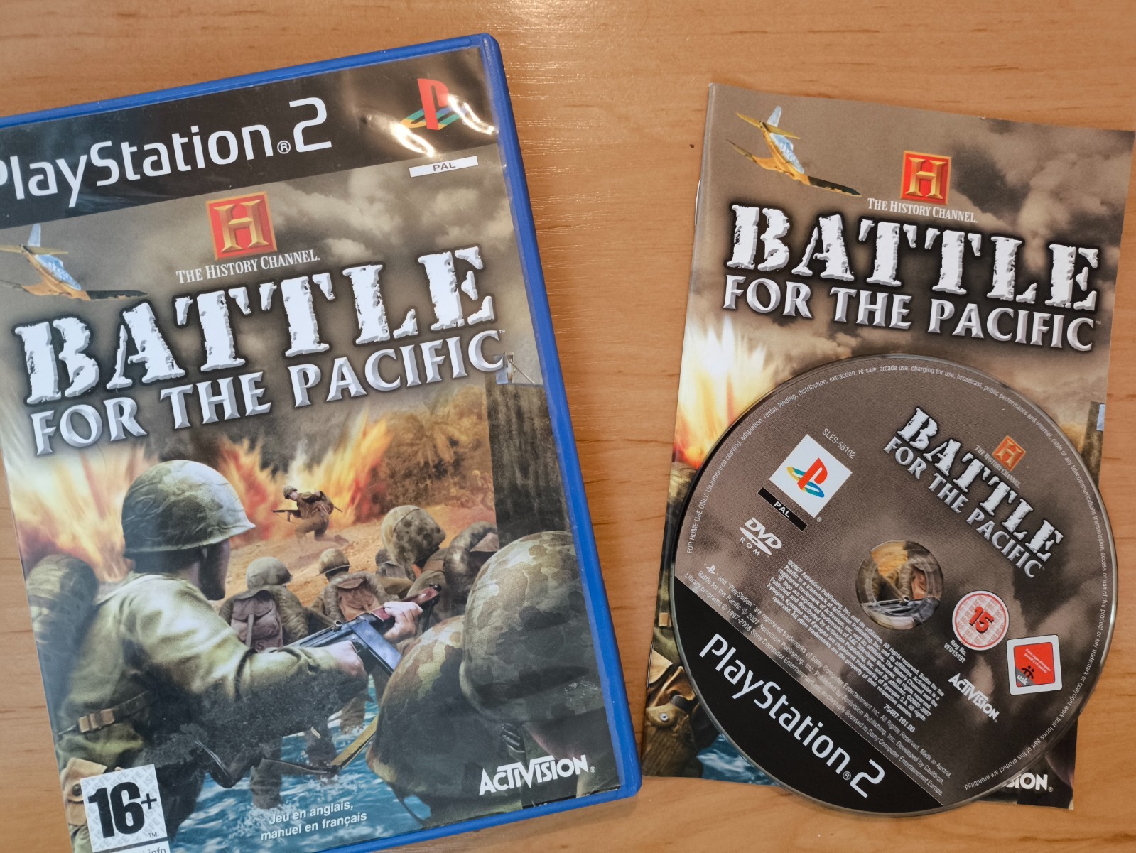 Jeu PS2 History Channel: Battle for the Pacific