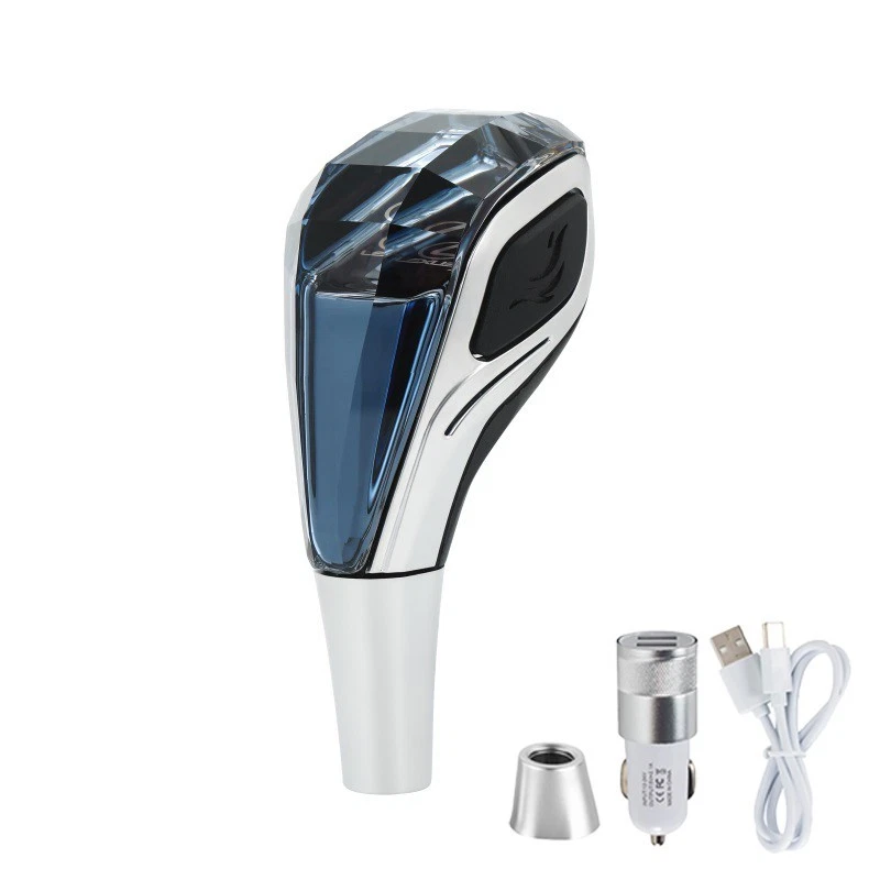 Car Universal Crystal Gear Shift Knob For Toyota with LED Light  - US Stock - Image 4 of 4