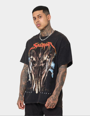 American Thrift X The Lord Of The Rings Sauron Vintage T-Shirt Black