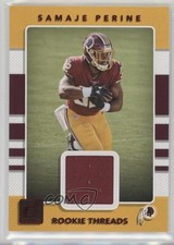 2017 Panini Donruss Rookie Threads Red Samaje Perine #31 0a3