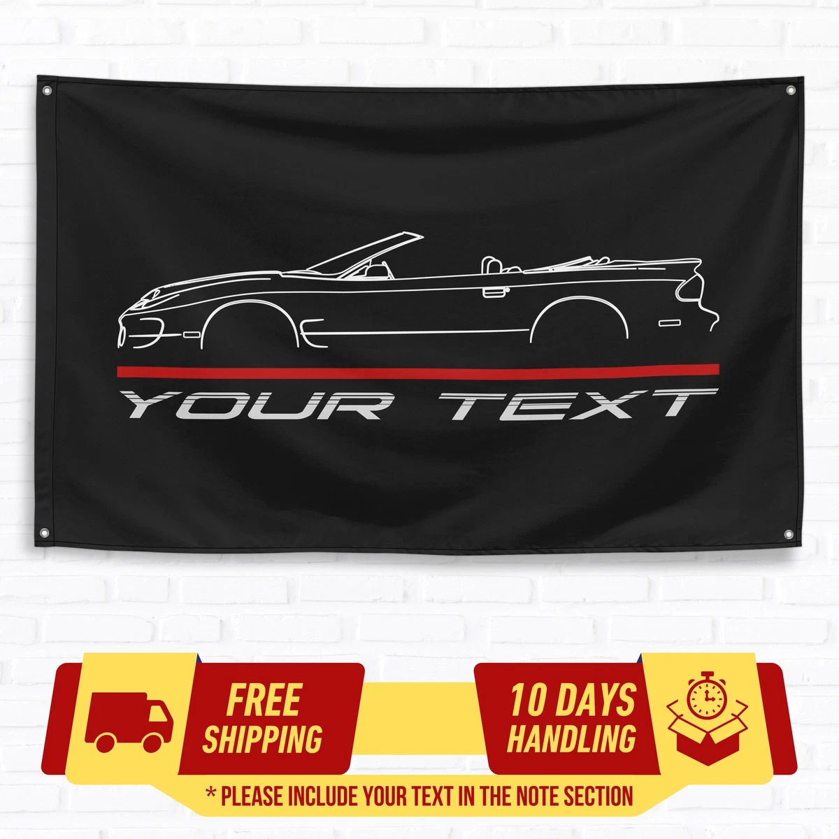 DRAPEAU FLAG BANNIÈRE Triumph TR6 Trophy, neuf EUR 25,00