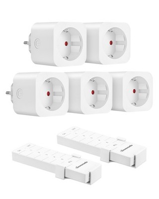 DEWENWILS Funksteckdose Set 2 Steckdosen + 2 Fernbedienungen 16A 3680W