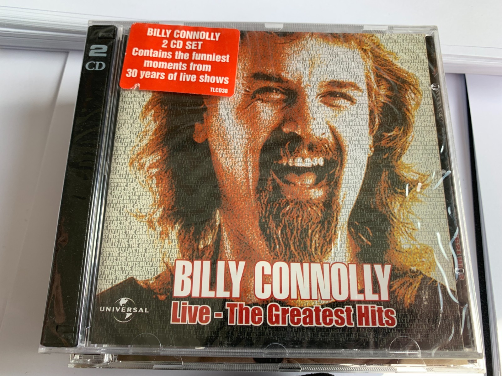 Billy Connolly - Greatest Hits (2003) 2 DISC RARE NEW SEALED