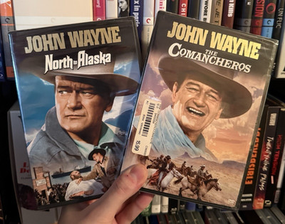 NEW John Wayne Western DVD Lot North to Alaska & The Comancheros Lee Marvin Duke