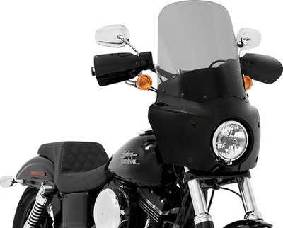 MEP87012 PARABREZZA WARRIOR POSTERIORE HARLEY XL 1200 C SPORTSTER CUSTOM 2013