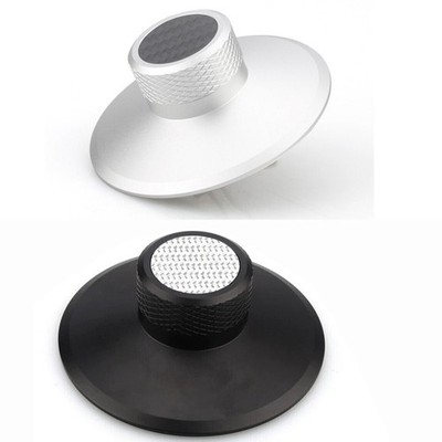 Aluminium LP Vinyl Turntable Gewichtsklemme Non-Slip Disc Stabilizer 130g