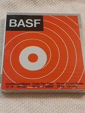 New BASF TP18 reel To Reel Tape SEALED 7" HIFI 1080m Brand New Factory Sealed 