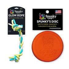 Spunky Pup Rope Disc Toys