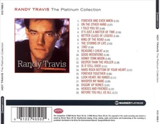 RANDY TRAVIS - THE PLATINUM COLLECTION NEW CD