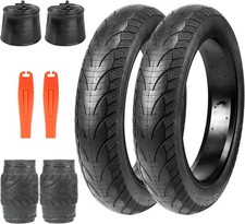 2 pack 26x4.0 fat bike tires ebike tires mountain bike heavy duty hig...