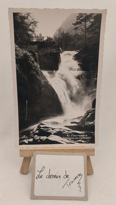 Foto AK - Cauterets, Cascade du Cerizet - Echtfoto - Vintage