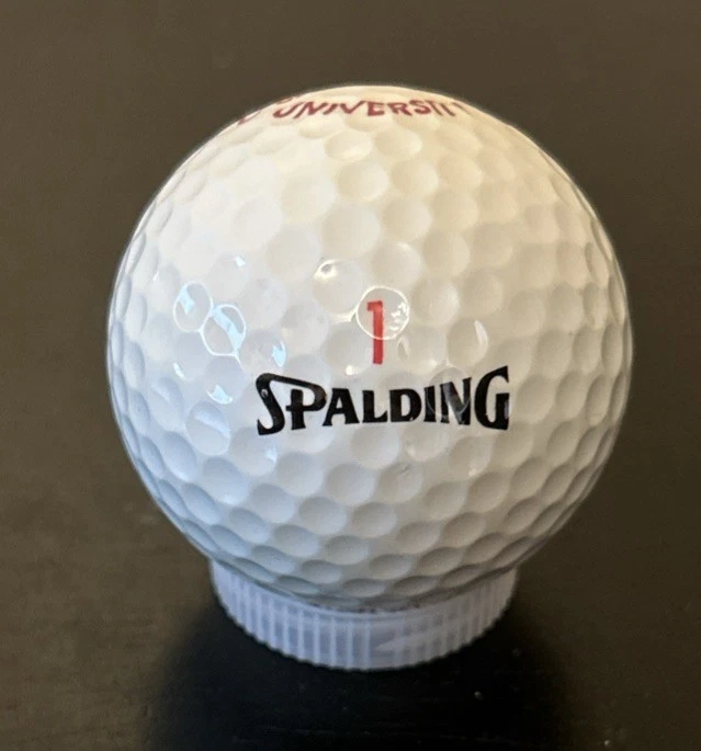 Pelota de golf Chippewas Alumni de la Universidad Central Michigan con logotipo de doble cara Foto 3 de 3