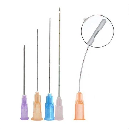10/20/50Pcs Various Size Micro Blunt-Tip Puncture Cannula for Fillers 18~30G - product listing photo