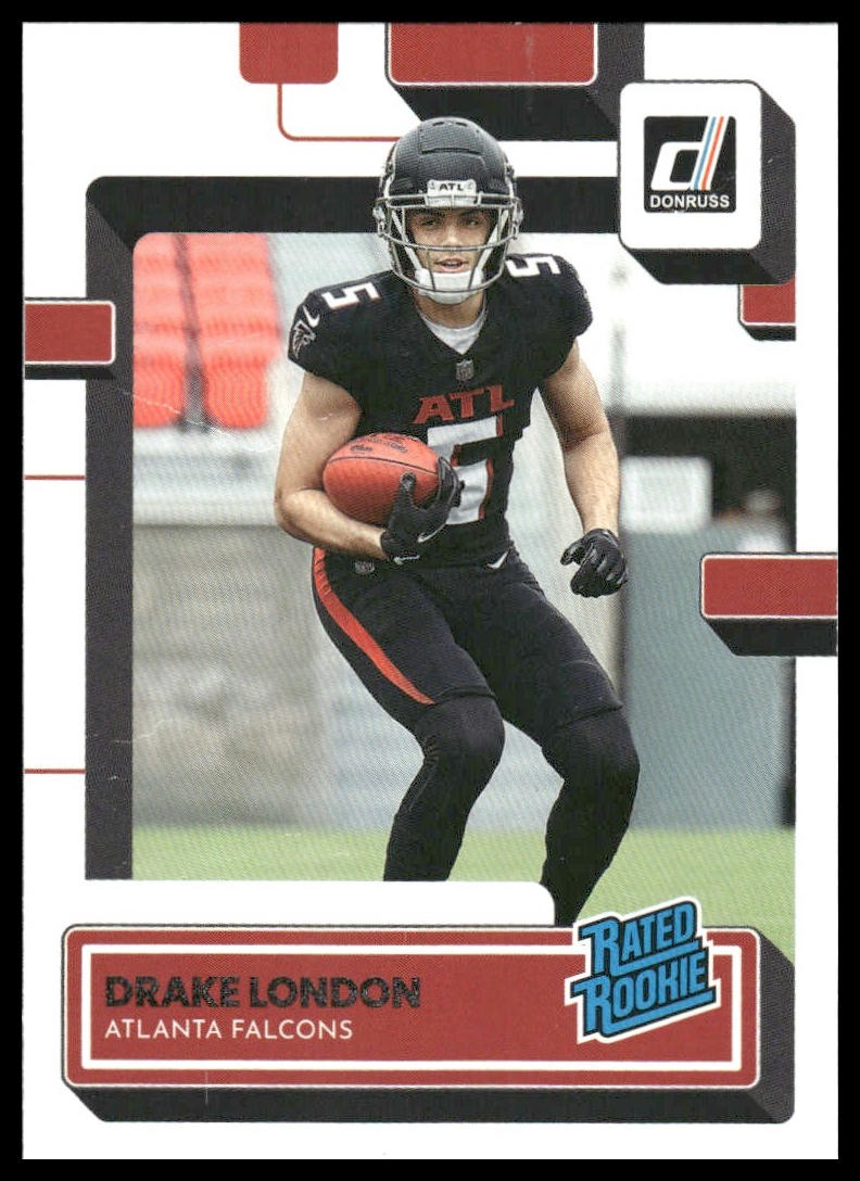 2022 Donruss #307 Drake London RC Rookie Atlanta Falcons