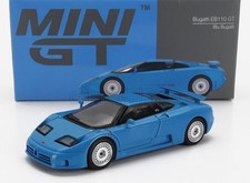 MINI GT 1/64 Bugatti EB110 GT 1995 Blue MGT00644L