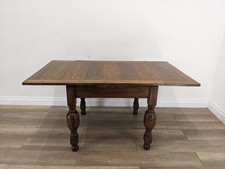 DINING TABLE Antique Mid Century Extendable Oak Rectangular  FREE DELIVERY