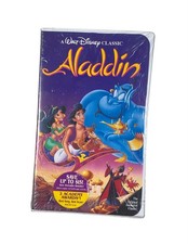 Aladdin (VHS, 1993) Black Diamond Classics Di...
