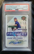 Chase Dollander 2024 Prospect Ticket Auto PSA 10 Gem Mint Baseball Card Japan