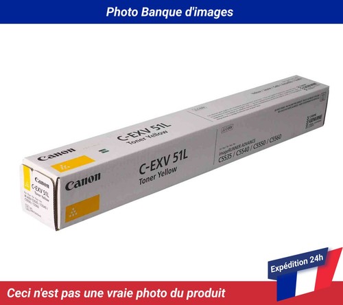 0487C002 Canon imageRUNNER ADVANCE C5535i Cartouche de toner Jaune - Photo 2/4