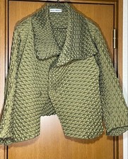 USED ISSEY MIYAKE STEAM STRETCH JACKET SIZE 2 GOOD