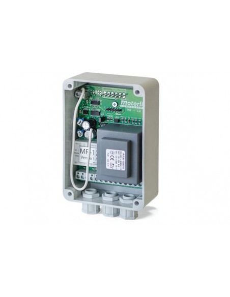 Récepteur bicanal Motorline MR12 fini le problème de télécommandes incompatibles
