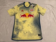 2023 Adidas Men’s New York Red Bulls Home Soccer Jersey Large L MLS US