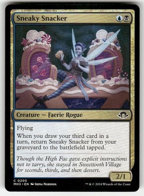 Sneaky Snacker 205 C Modern Horizons 3 NM Magic: The Gathering