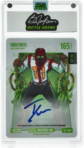 Bo Jackson Battle Arena Frostbite Trae Young Debut Glow Auto 16/25