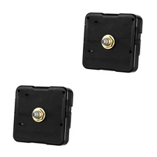 2 PCS 6168 Clock Replacement Movement Quartz Unit Work Components Part