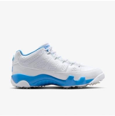 Size 9.5 Nike Air Jordan 9 Low Golf University Blue Sneakers FJ5934-101 Mens Air-Jordan-9-Retro-Low-Golf-  main image 4