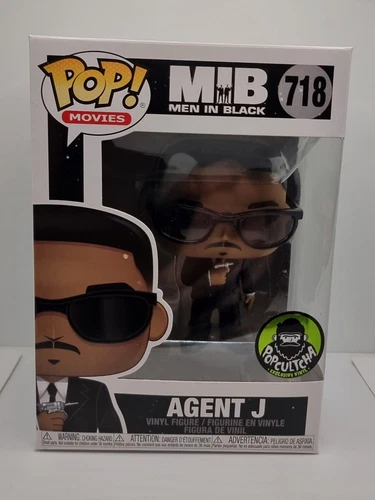 Agent J Men In Black MIB Funko Pop! Vinyl #718 Popcultcha Exclusive