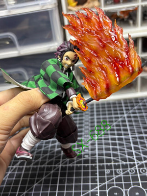 1/12 Custom Flame Slash Special Effect Parts For 6'' Action Figure Accessories